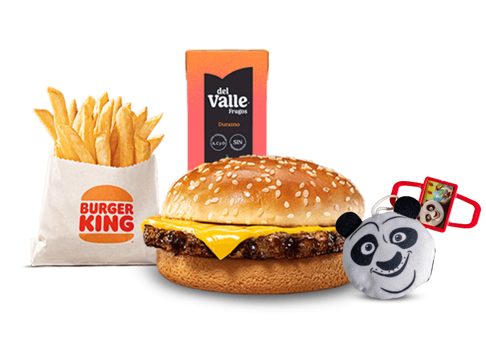 King Jr. Hamburguesa con Queso