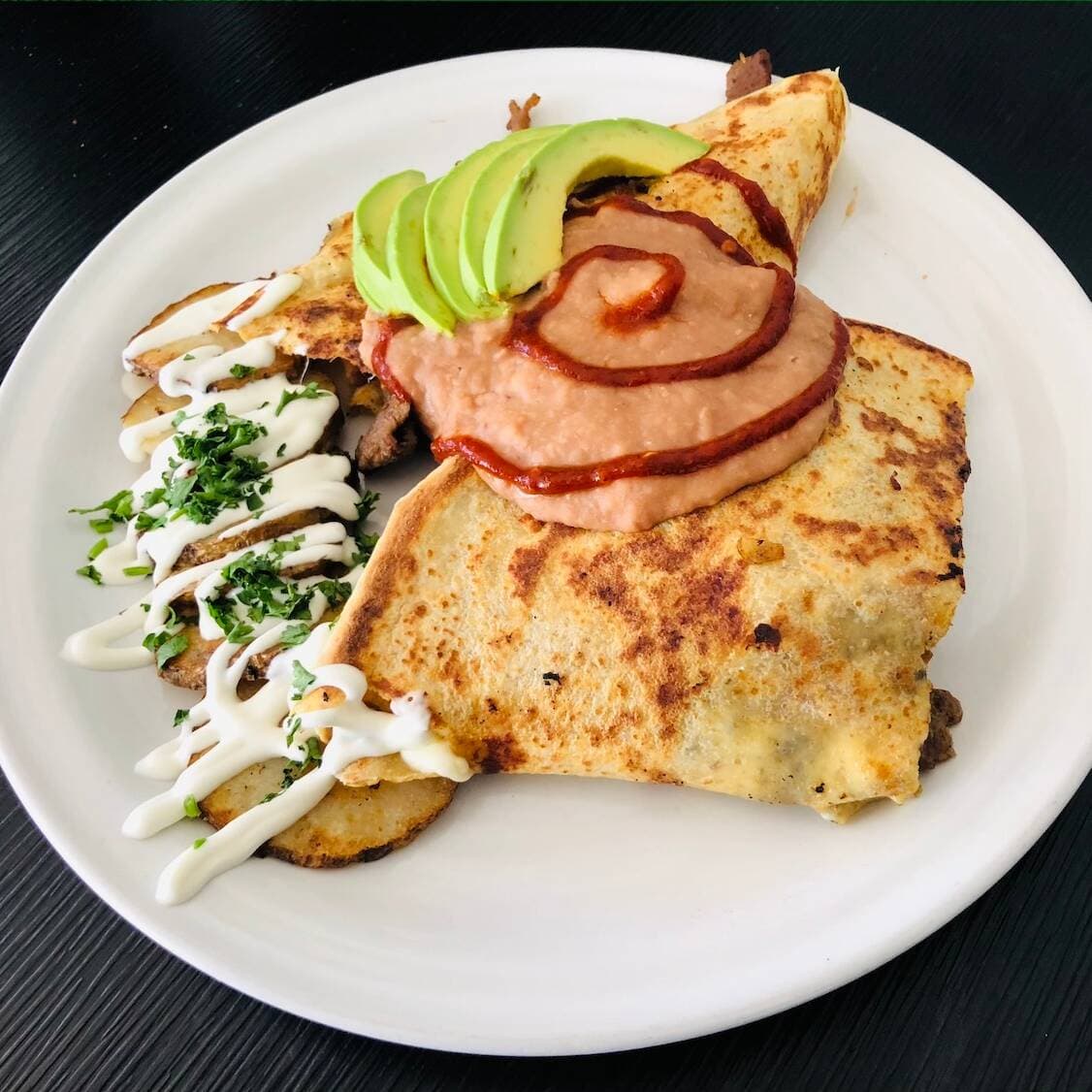 Crepayuno de Carne Asada