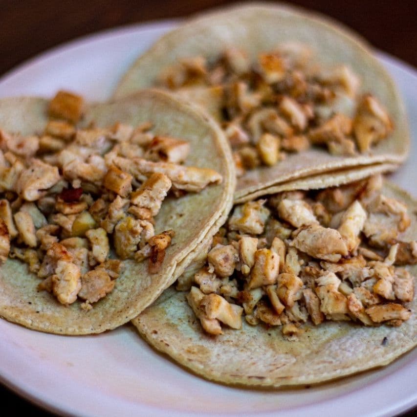 Taco de chuleta
