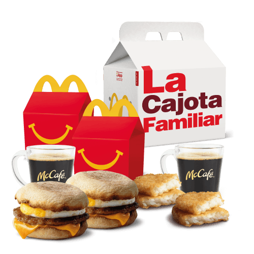 Cajota Familiar Feliz Desayuno para cuatro personas