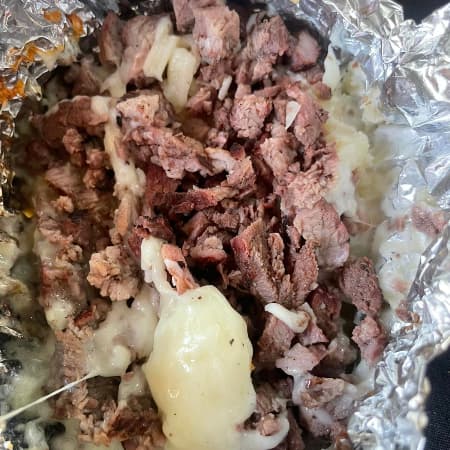 Papa Rellena  Especial Con Carne