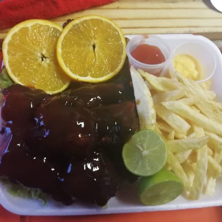 Alitas a la BBQ o Búfalo
