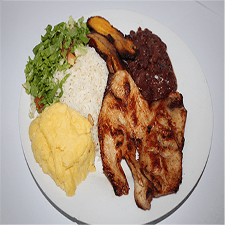 Casado de Pollo a la Plancha + Bebida Natural 12Oz