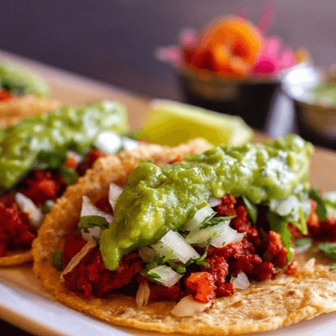 Orden de Tacos de Carne Asada