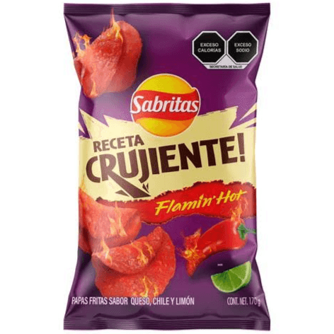 Sabritas recetas crujiente