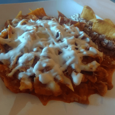 2 ordenes de  CHILAQUILES