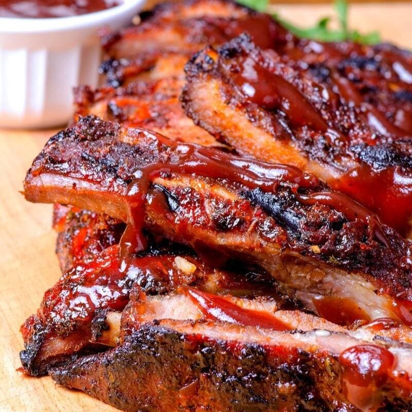 Costillas BBQ Orden para 1 (250 g)