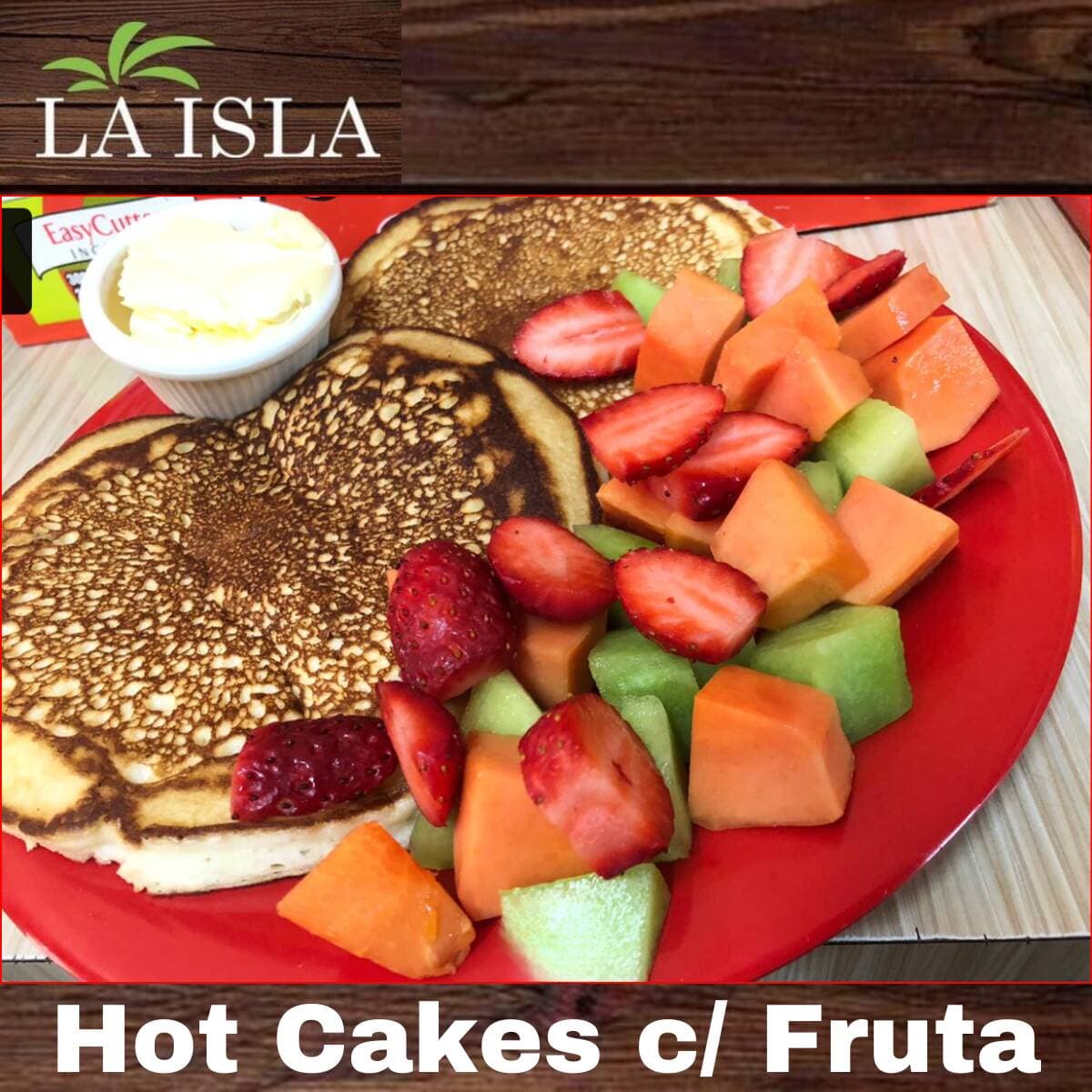 Hot Cakes con Fruta