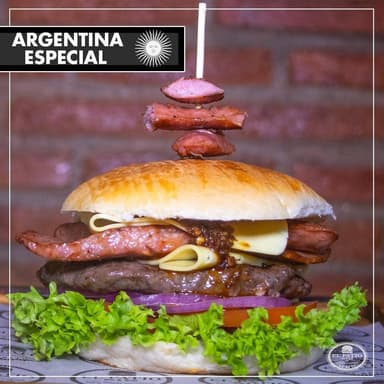 Hamburguesa Argentina + Refresco Gratis