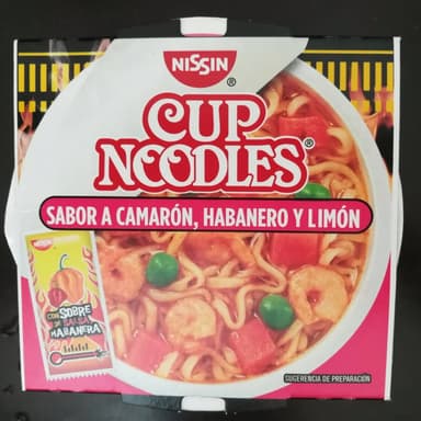 2 Sopa Camarón Habanero/Limón y 1 Refresco 500 ml