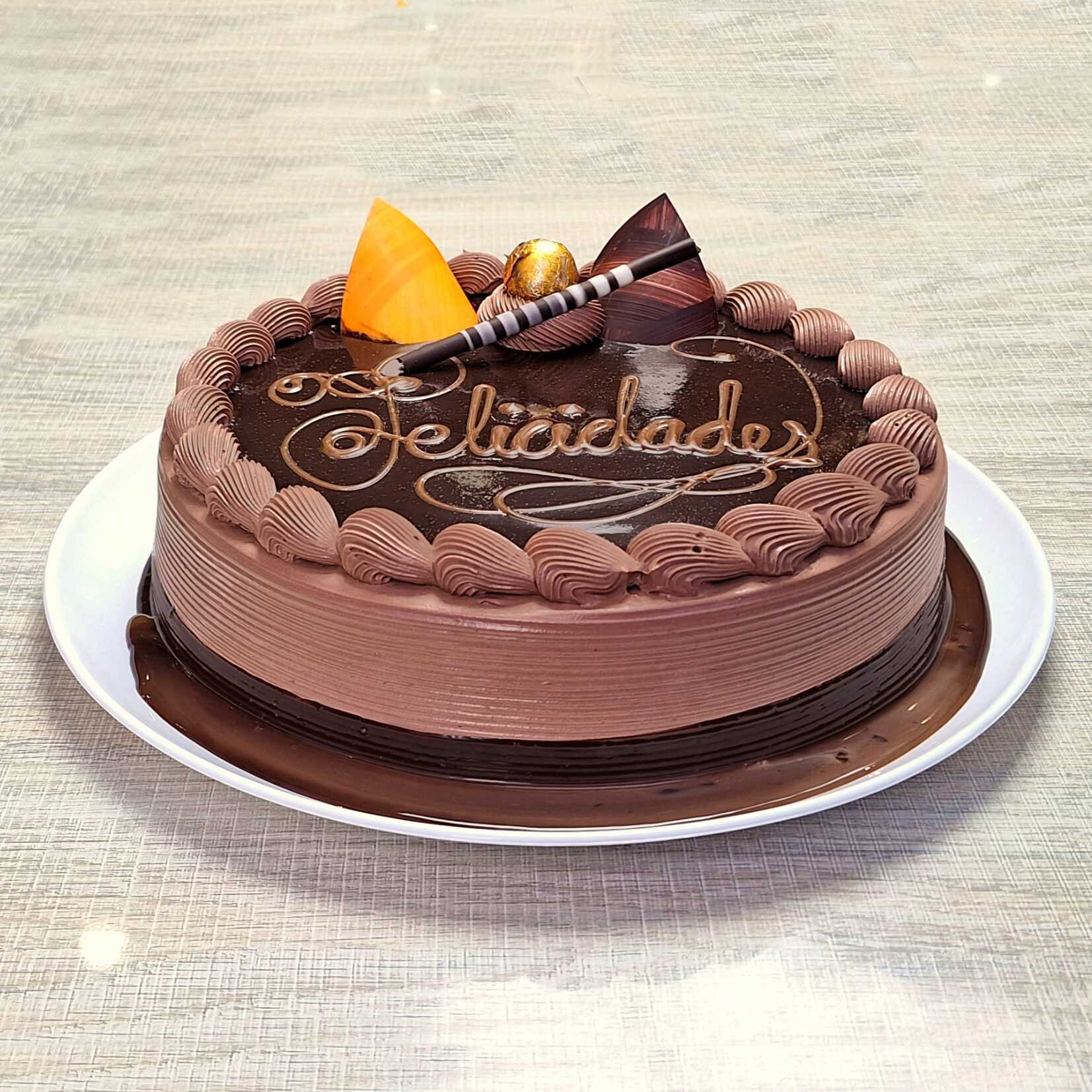 Torta Tres Leches de Chocolate D22cm (17porc)