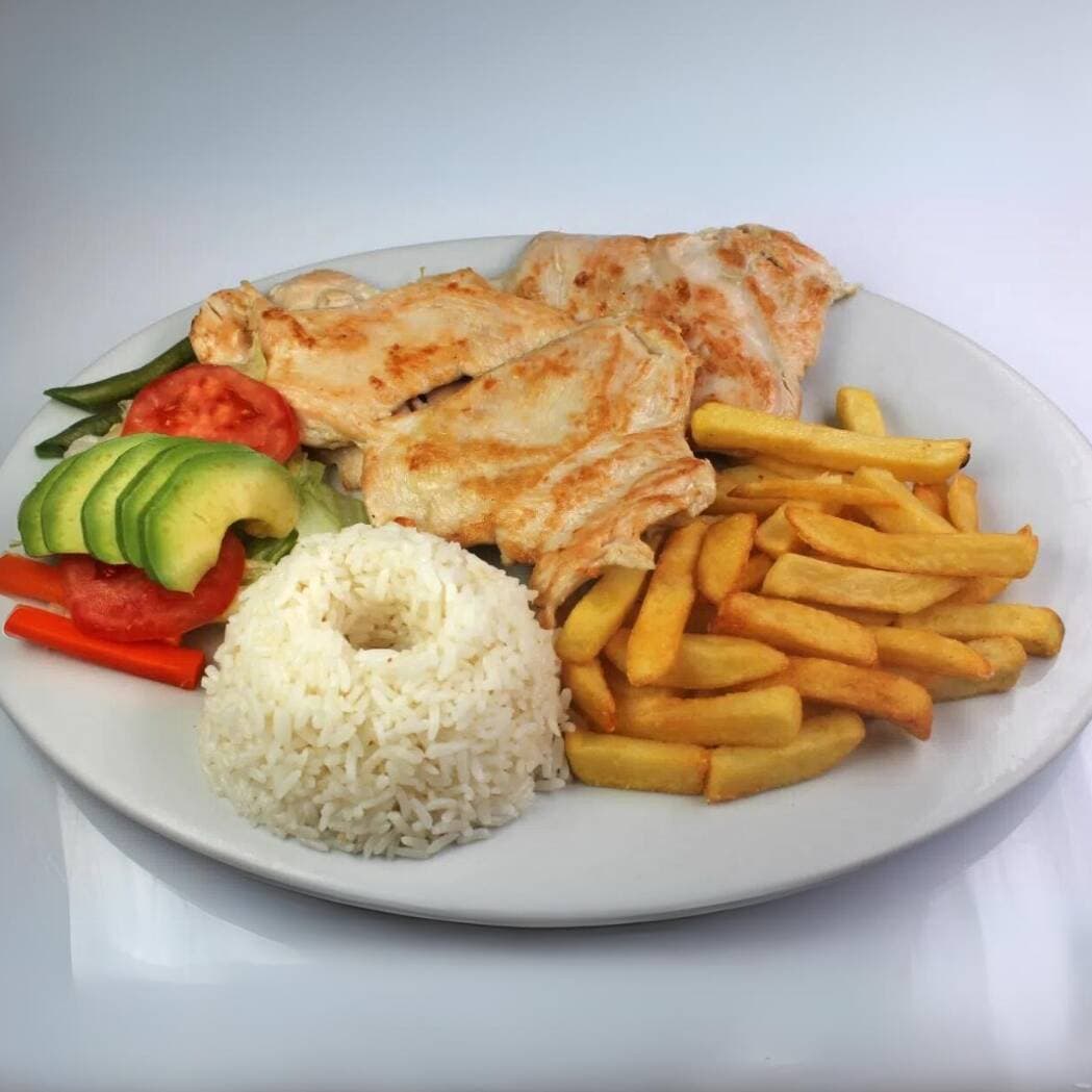 Filete a la Plancha + Gaseosa 355ml