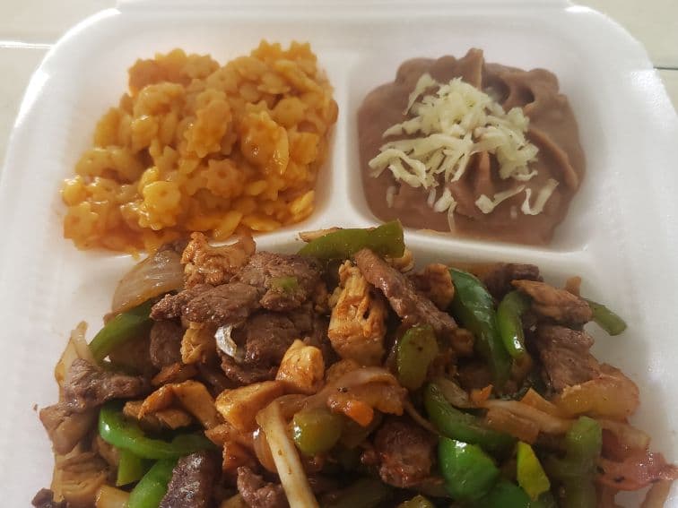 Fajitas de Pollo