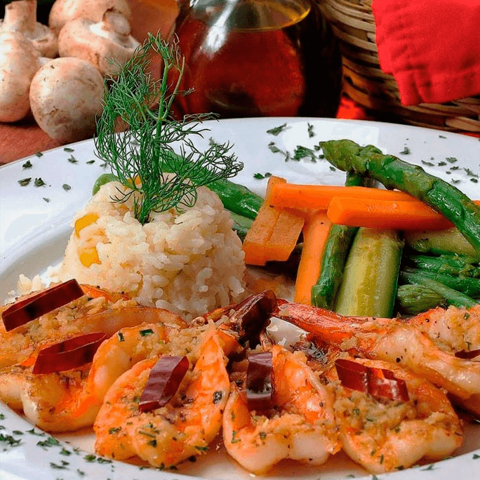 Camarones al gusto