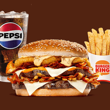 Combo Mediano Stacker Chipotle