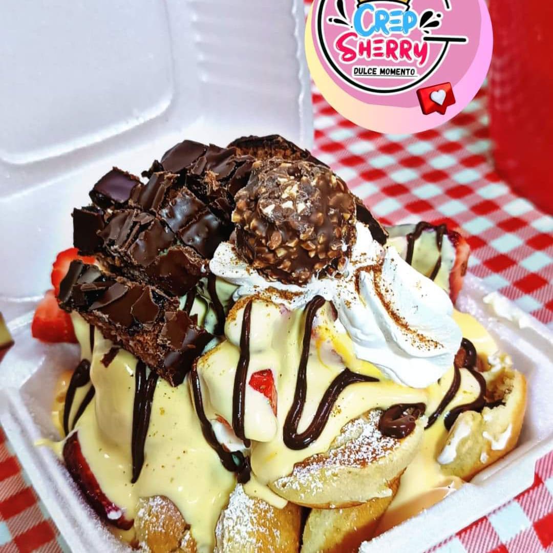 Mini Hot Cakes de Fresas con Crema 20 Pz