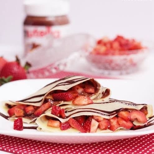 Crepa Fusión Nutella