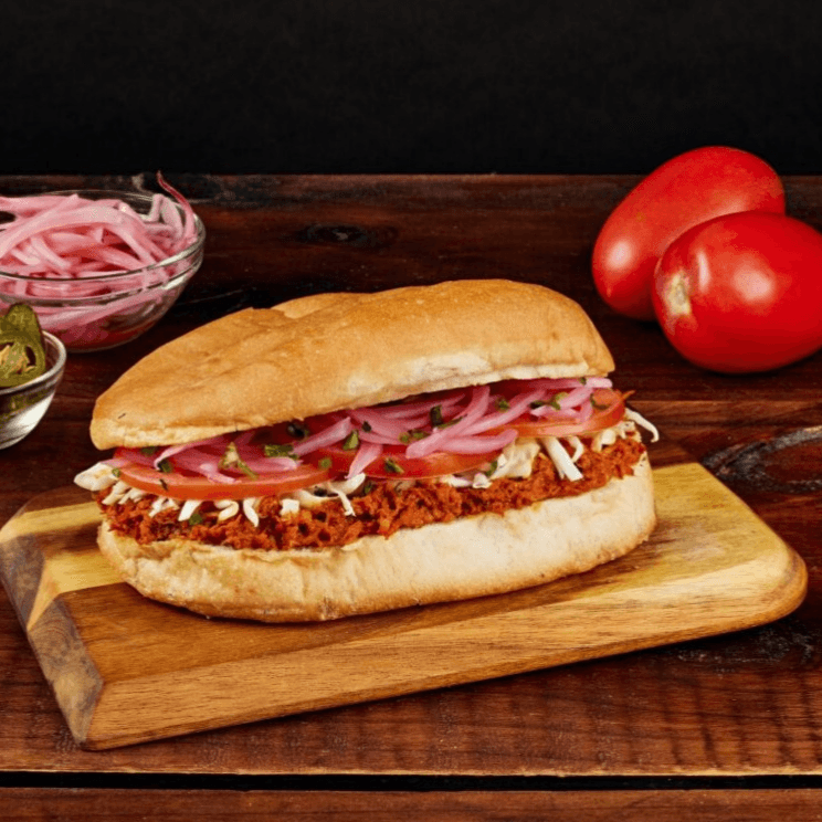 Torta de Cochinita Pibil
