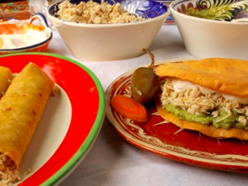 Tostadas Santa Fe