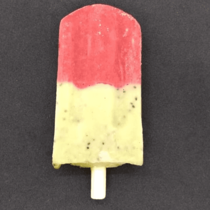 Paleta de Kiwi con Fresa