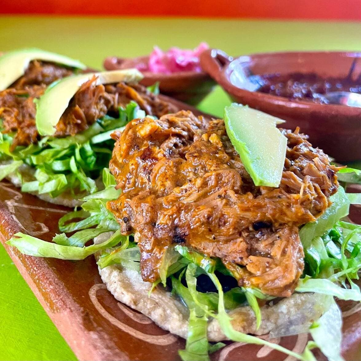 Sopes de Cochinita Pibil
