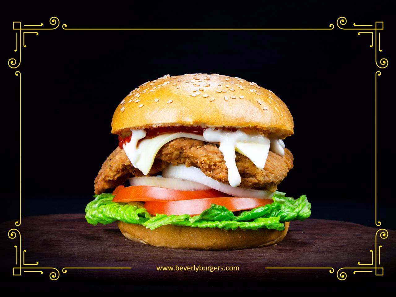 Hamburguesa Spicy Sencilla de Pollo