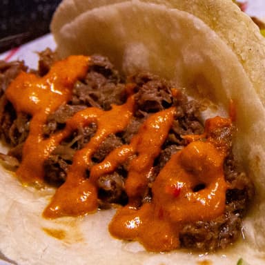 Taco Barbacoa de Res