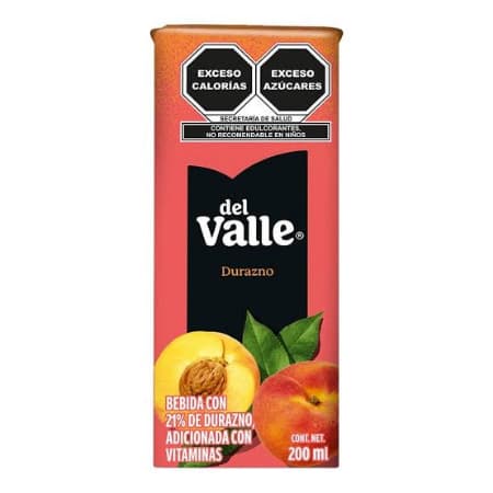 Jugo del Valle Durazno Cartón 250ml