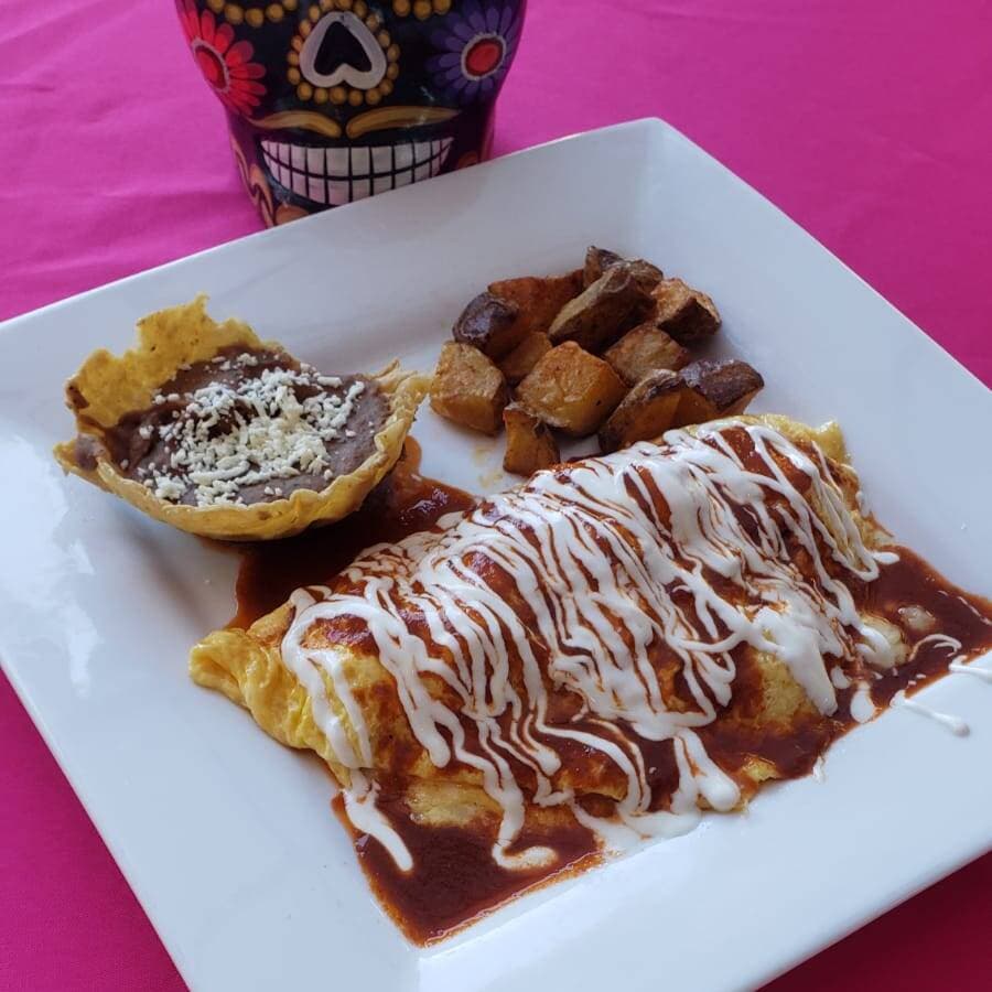 Omelette Lonja de Chicharrón