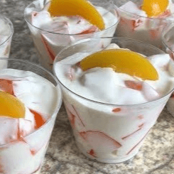 Duraznos con Crema