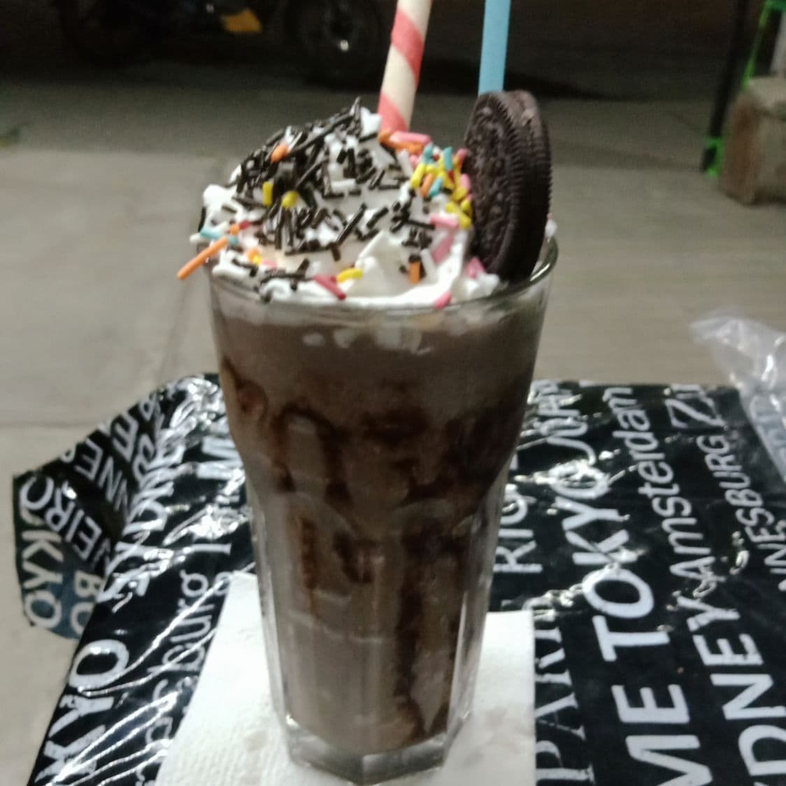 Malteada de chocolate abuelitaa