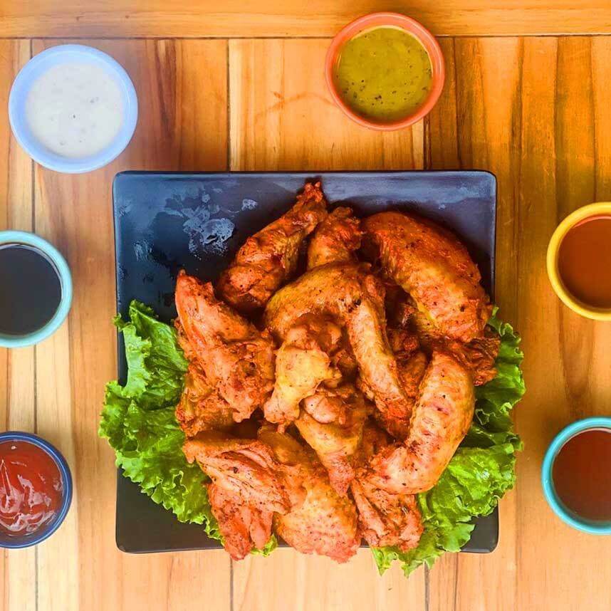 Kilo de Alitas con 2 Aderezos