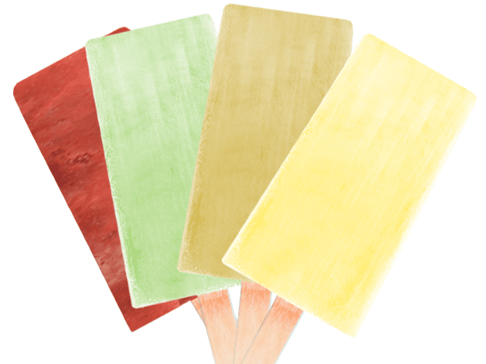 Paleta Agua Cero Azúcar