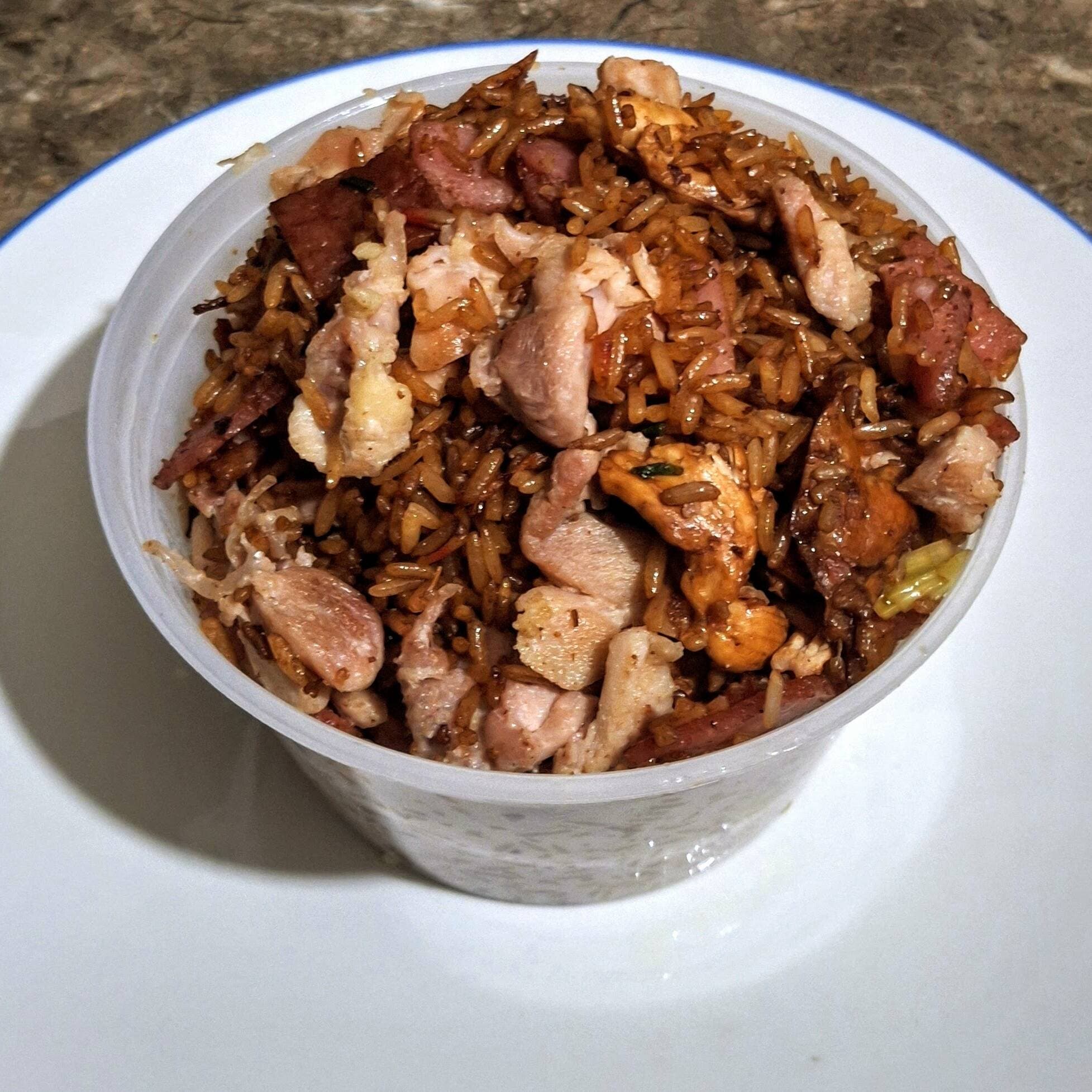 1 entero arroz con pollo chino