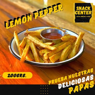 Papas Lemon Pepeer (chicas)