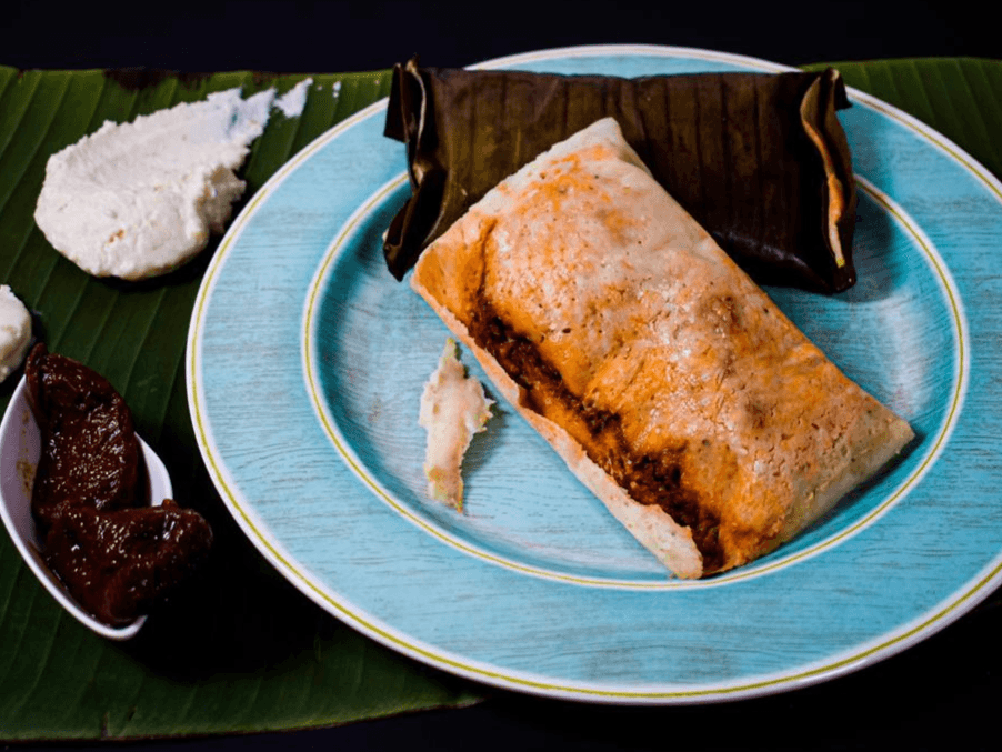 Tamal de Costilla en Chipotle