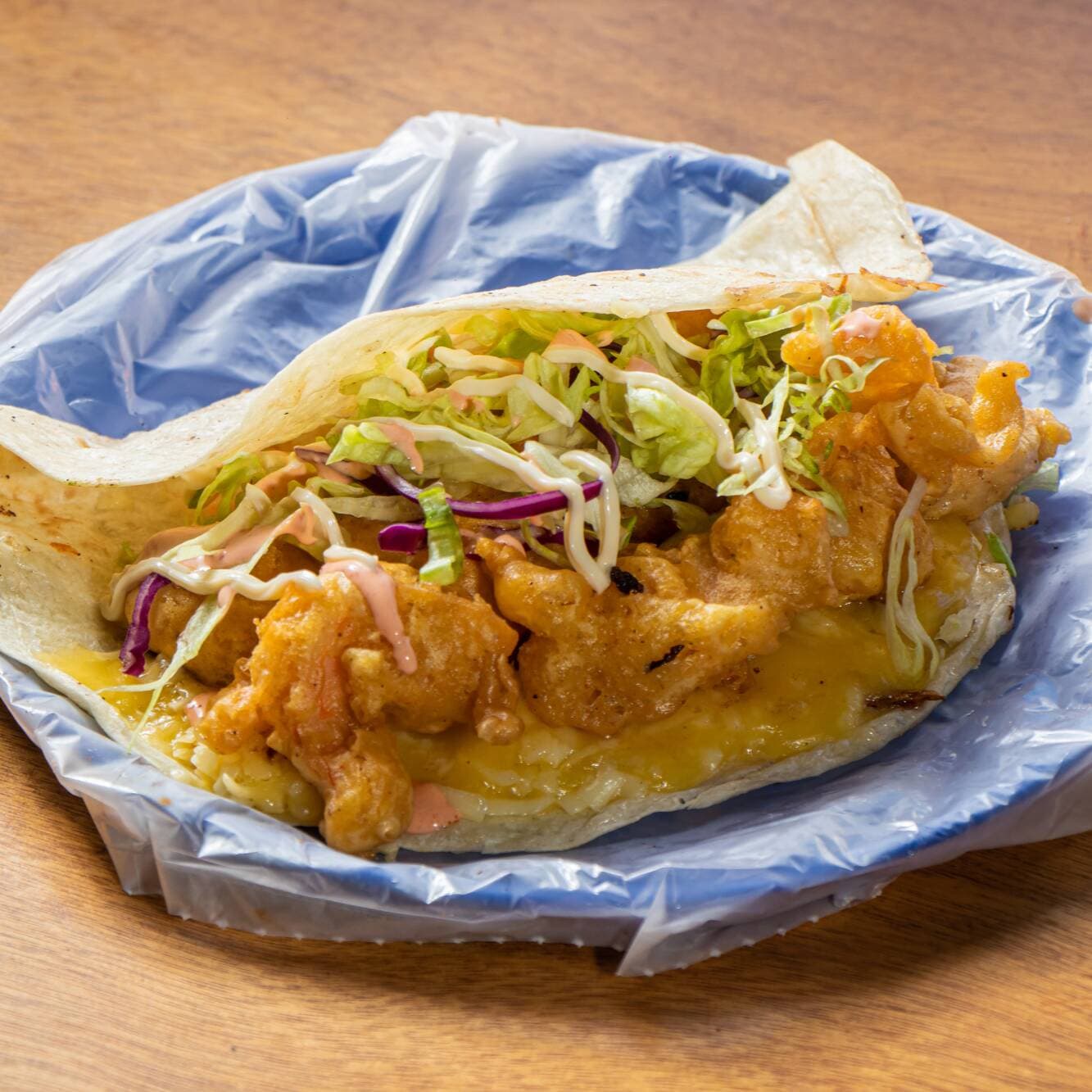Quesadilla Camarón Capeado
