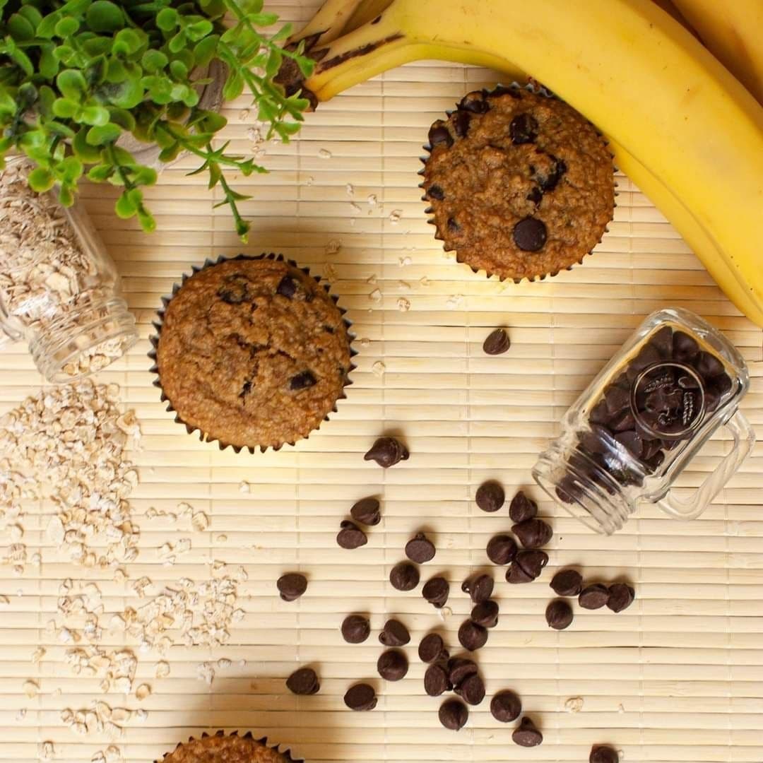 Muffin de Avena y Plátano