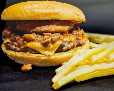 Combo Texas Chili Burger [TOP]