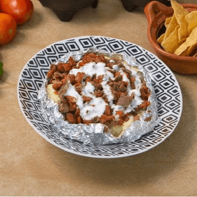 Papa Asada de Trompo