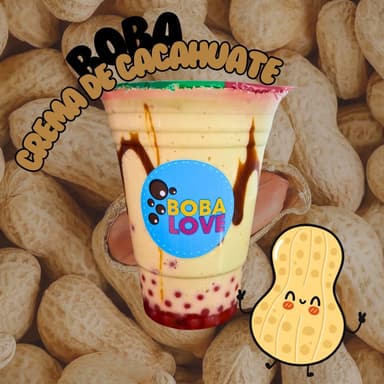 Boba Crema de Cacahuates