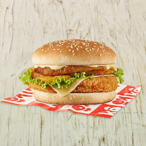 Hamburguesa kokoriko apanada