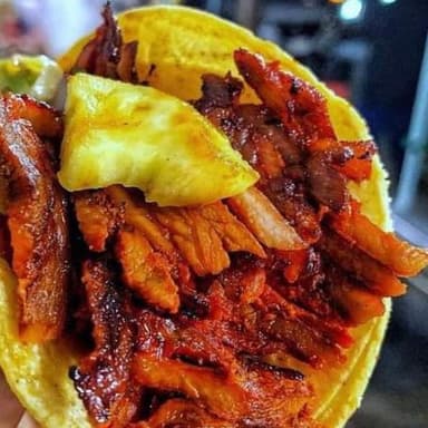 Taco Al Pastor Planchado