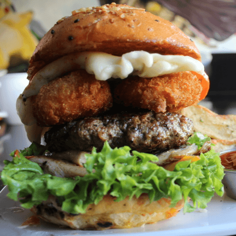 Hamburguesa de Camarón
