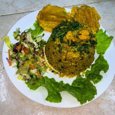 2 Arroz con Camarón + Consomé