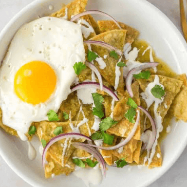 Chilaquiles Verdes.
