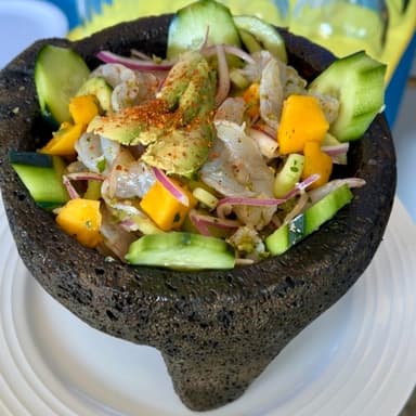 Aguachile de camaron Verde serrano