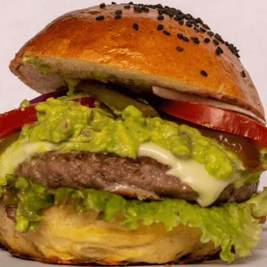Hamburguesa Mexicana con Papas Gajo
