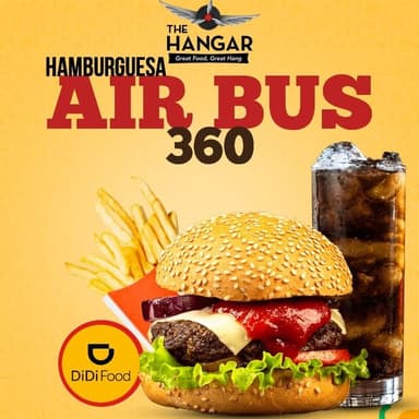 Combo-Hamburguesa air bus 360