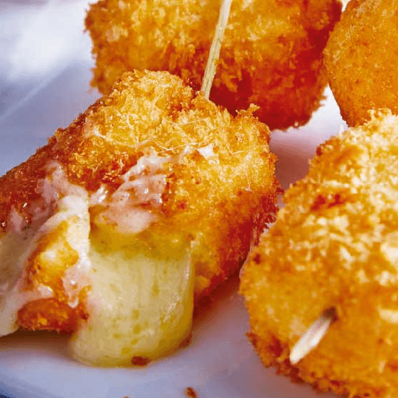 BROCHETAS DE QUESO